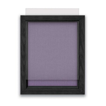 United Visual Products Indoor Enclosed Combo Board, 72"x36", Gold Frame/Black Porcelain & Pearl UVCB7236G-BLKPORC-PEARL